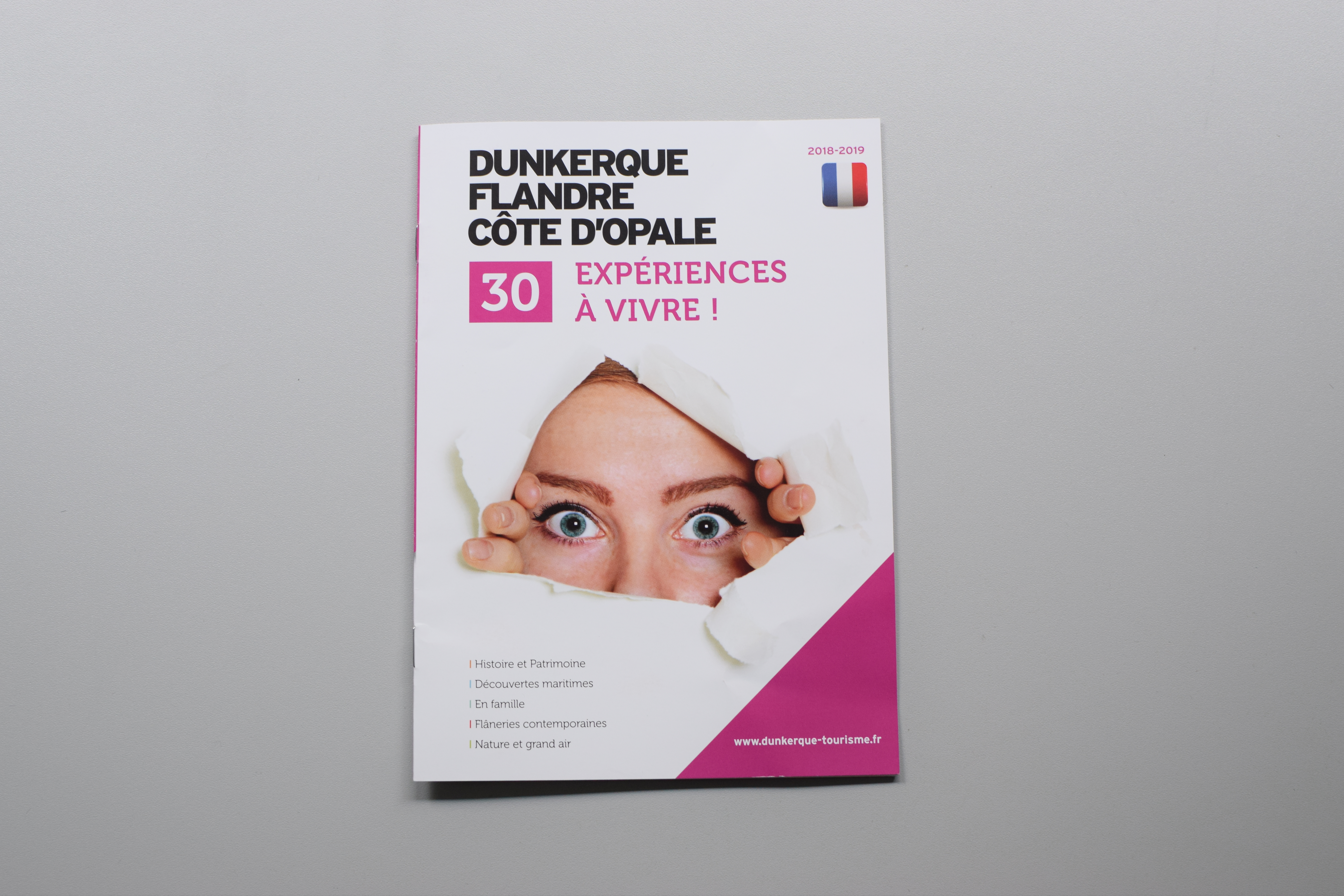 Brochure "30 expériences à vivre" sur le territoire