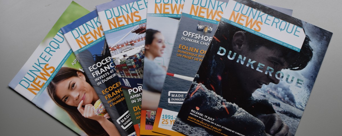 Numéros de Dunkerque News réalisés par Marine Com